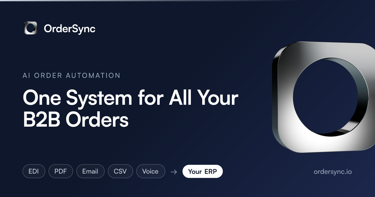 OrderSync preview